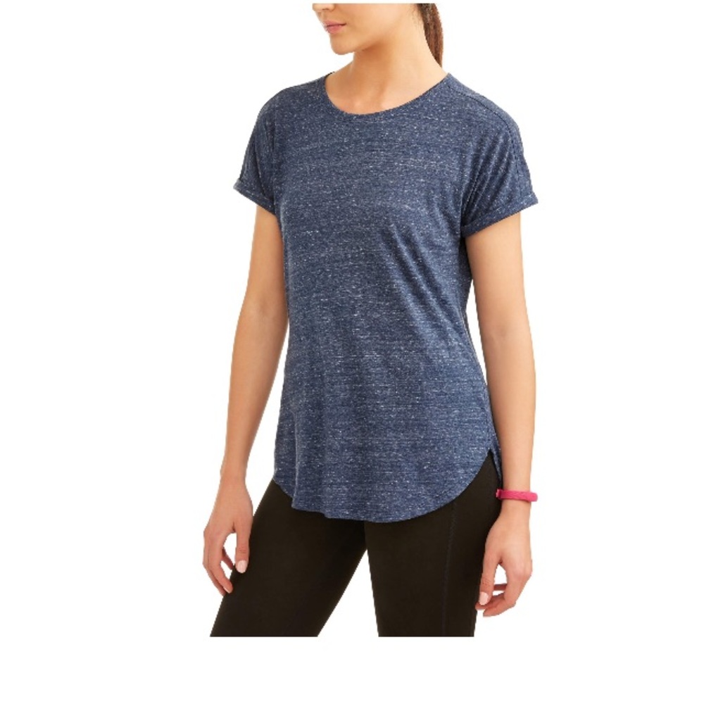 Women's Core Active Roll Cuff Short Sleeve Tunic T